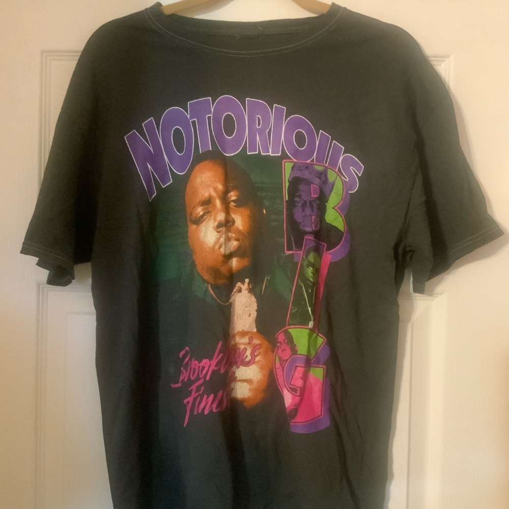 Notorious B.I.G. Graphic Tee - Black